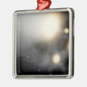 Ornement Métallique Un amas de galaxies (Gauche)