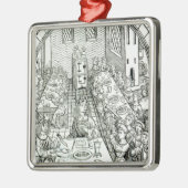 Ornement Métallique Un banquet princier, 1491 (Gauche)