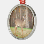 Ornement Métallique Un cerf de rêve de chasseur (Gauche)