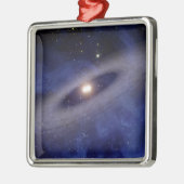 Ornement Métallique Un système solaire éloigné (Gauche)