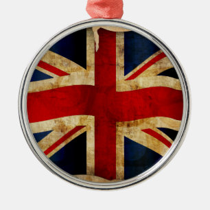 Ornement métallique Union Jack