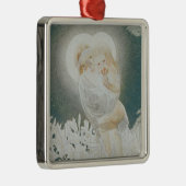 Ornement Métallique Vierge des lis (Droite)