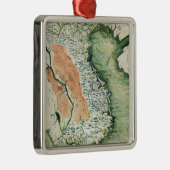 Ornement Métallique VietnamPanoramic MapVietnam (Droite)