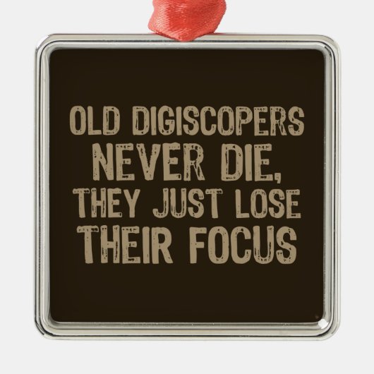 Ornement Métallique Vieux Digiscopers (Devant)