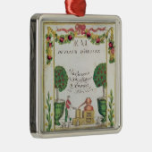 Ornement Métallique Vignette de 'd'Orange d'Eau de Fleur (Droite)