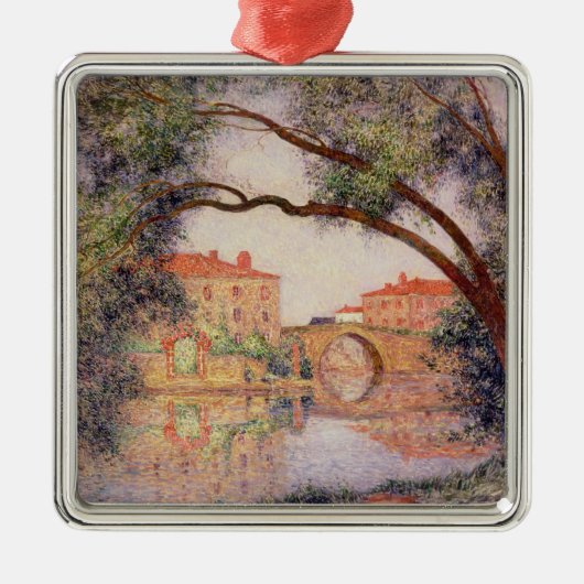 Ornement Métallique Village en Normandie (Devant)