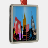 ORNEMENT MÉTALLIQUE VILLE (Droite)