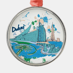 Ornement Métallique vintage dubai us e design