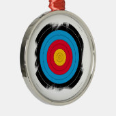 Ornement Métallique Visage de cible (Droite)