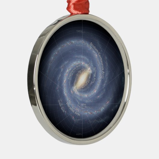 Ornement Métallique Voie Lactée (Droite)