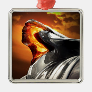 Ornement Métallique Voiture en chef de classique de Pontiac Chieftain