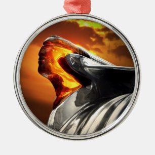 Ornement Métallique Voiture en chef de classique de Pontiac Chieftain