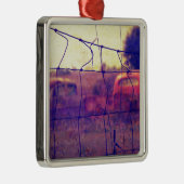 Ornement Métallique Voitures et camionnettes qui s'écartent (Droite)