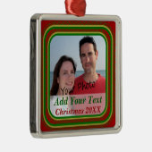 Ornement Métallique Votre cadeau de Noël (Droite)