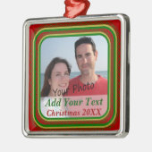 Ornement Métallique Votre cadeau de Noël (Gauche)