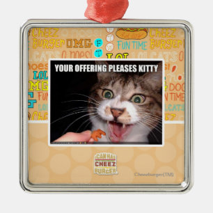 Ornement Métallique Votre offre satisfait Kitty