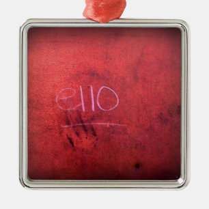 Ornement Métallique Voulaient-ils dire bonjour ?