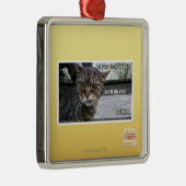 Ornement Métallique Vous sentez-vous chanceux ? (Droite)