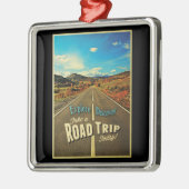 Ornement Métallique Voyage sur route (Gauche)