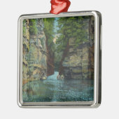 Ornement Métallique Vue de bateau venant par la canalisation (Gauche)