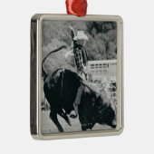 Ornement Métallique Vue de côté de cavalier accrochant dessus au (Droite)