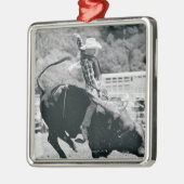 Ornement Métallique Vue de côté de cavalier accrochant dessus au (Gauche)