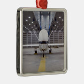 Ornement Métallique Vue de face d'un avion sans pilote Global Hawk (Droite)