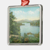 Ornement Métallique Vue de lac inférieur Saranac d'île de bluff (Gauche)