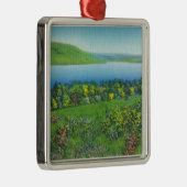 Ornement Métallique Vue de point de Sénèque du lac (Droite)