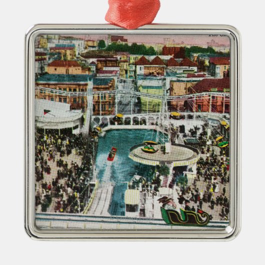 Ornement Métallique Vue des descendeurs # de 2 ci-dessus (Devant)