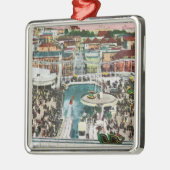 Ornement Métallique Vue des descendeurs # de 2 ci-dessus (Gauche)