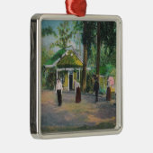 Ornement Métallique Vue des ressorts d'un GameHarbin de croquet, CA (Droite)