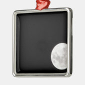 Ornement Métallique Vue d'une pleine lune, montre aussi Mars (Gauche)