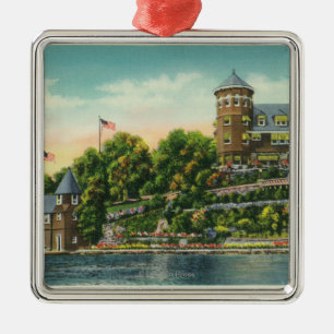 Ornement Métallique Vue extérieure de Hopewell Hall