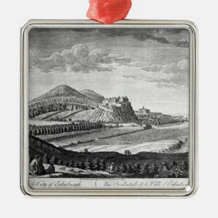 Ornement Métallique Vue occidentale de la ville d'Edimbourg, 1753