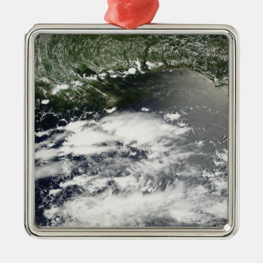 Ornement Métallique Vue satellite des fuites d'huile 2 (Devant)