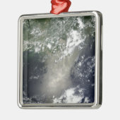 Ornement Métallique Vue satellite des stries et rubans d'huile (Gauche)