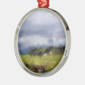 ORNEMENT MÉTALLIQUE VUES DES ALLES (Gauche)