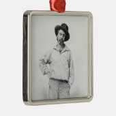 Ornement Métallique Walt Whitman, frontispice au 'feuille de (Droite)