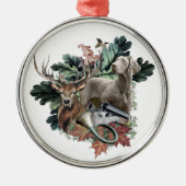 Ornement métallique Weimaraner (Devant)