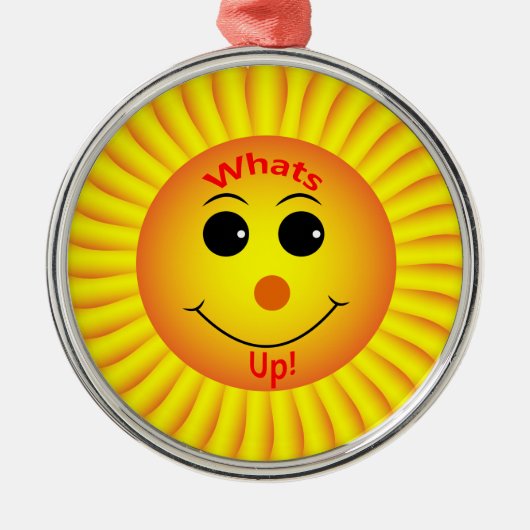 Ornement Métallique Whats Up ! (Devant)