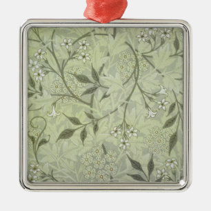 Ornement Métallique William Morris Jasmine Botanique Antique Vintage