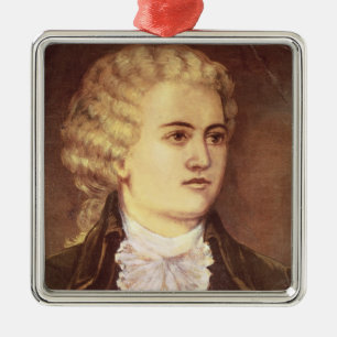 Ornement Métallique Wolfgang Amadeus Mozart pendant son séjour