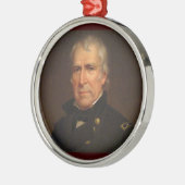 Ornement Métallique Zachary Taylor 12e Président (Gauche)
