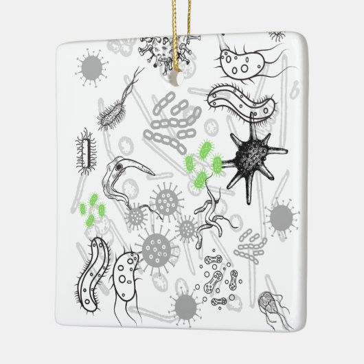 Ornement microbe (Gauche)