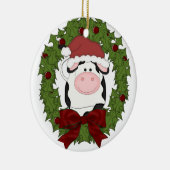 Ornement mignon d'arbre de vacances de Noël de (Droite)