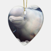 Ornement mignon de baleine de beluga (Gauche)