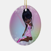 Ornement mignon de fille d'Afro-américain (Droite)