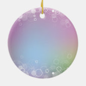 Ornement mignon de fille d'Afro-américain (Dos)