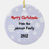 Ornement mignon de pélican de Père Noël (Dos)